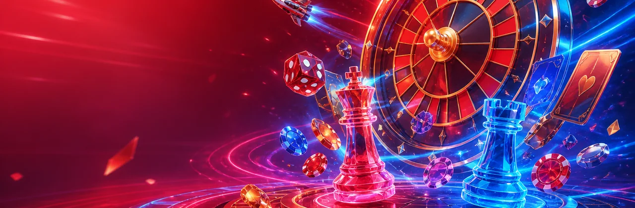 Banner game hot với vòng quay, quân cờ pha lê và phi thuyền